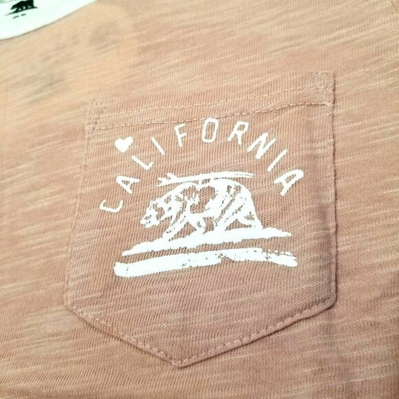 Reflex Women's‎ Pocket Top California Logo T-shirt - Picture 2 of 5